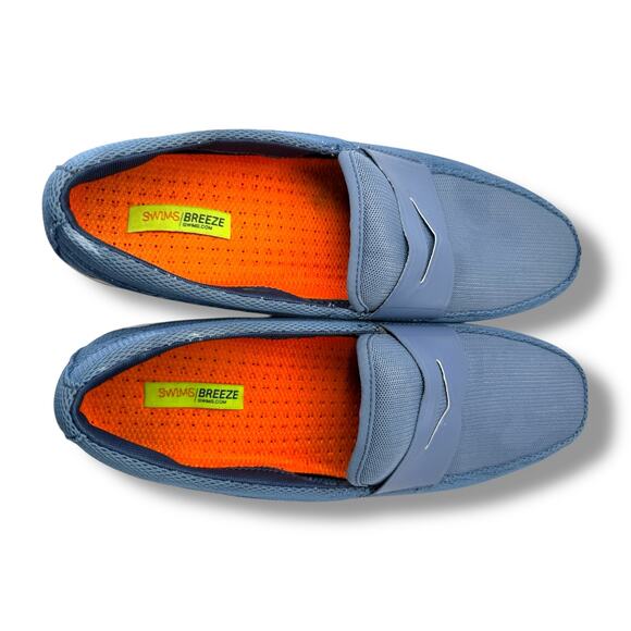 Swims Breeze Penny Loafer Mens Size 9 Blue Grey Hybrid Sneaker Water Resistant main image 4